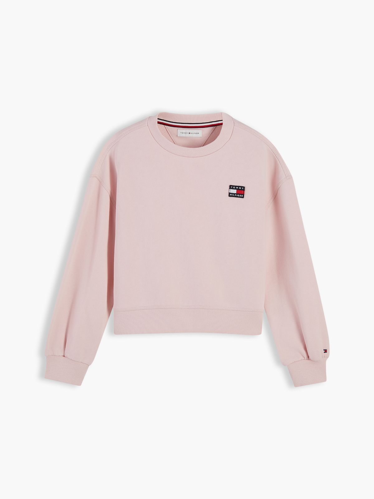 Heritage Logo Relaxed Sweatshirt — Pink