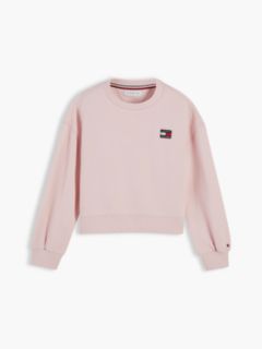 Heritage Logo Relaxed Sweatshirt — Pink 5