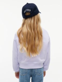 Heritage Logo Relaxed Sweatshirt — Purple 4