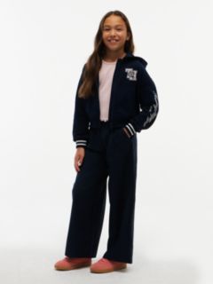Crest Terry Relaxed Zip-Thru Hoody — Blue 2