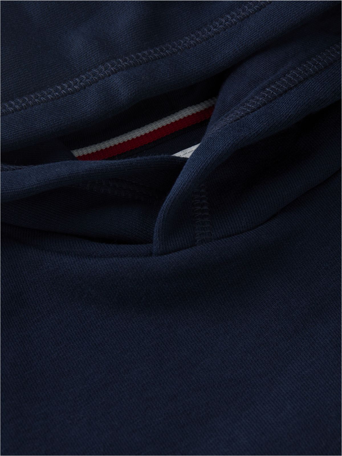 Logo Terry Relaxed Hoody — Blue