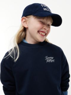Logo Terry Relaxed Sweatshirt — Blue 3