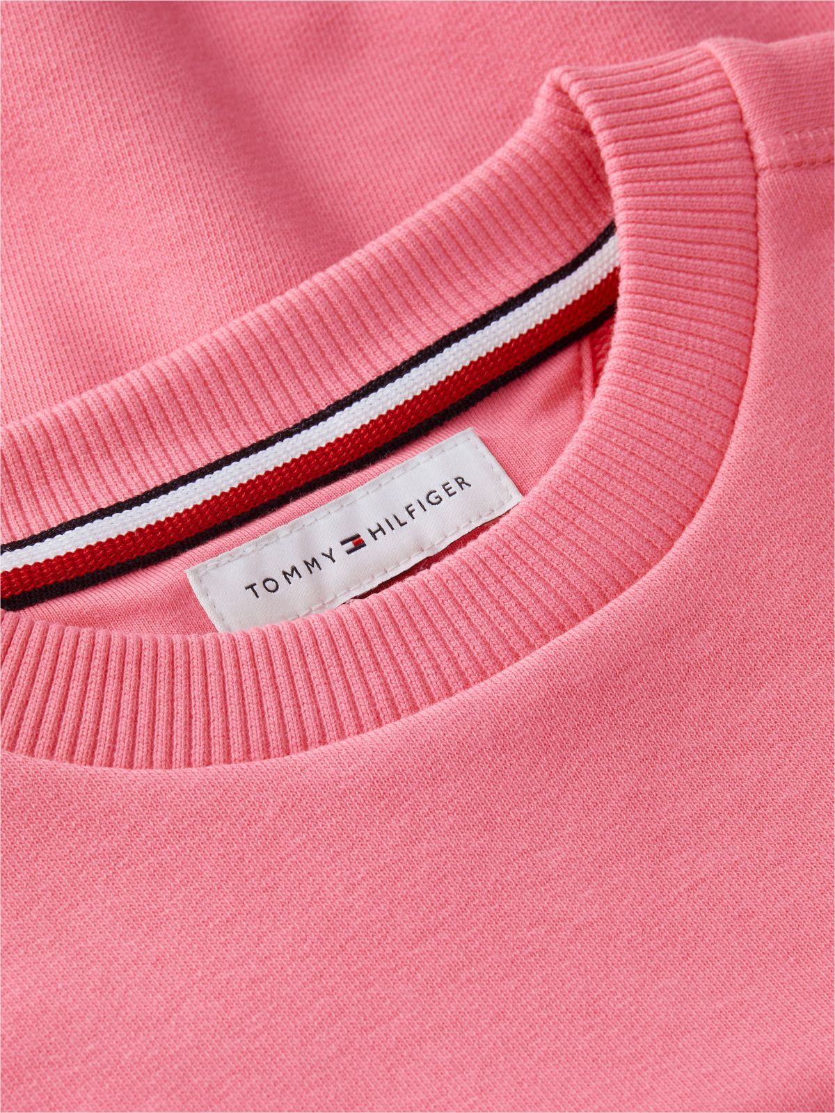 Logo Terry Relaxed Sweatshirt — Pink