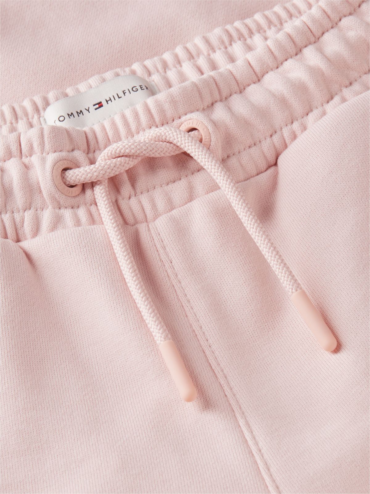 Heritage Flag Logo Wide Leg Joggers — Pink