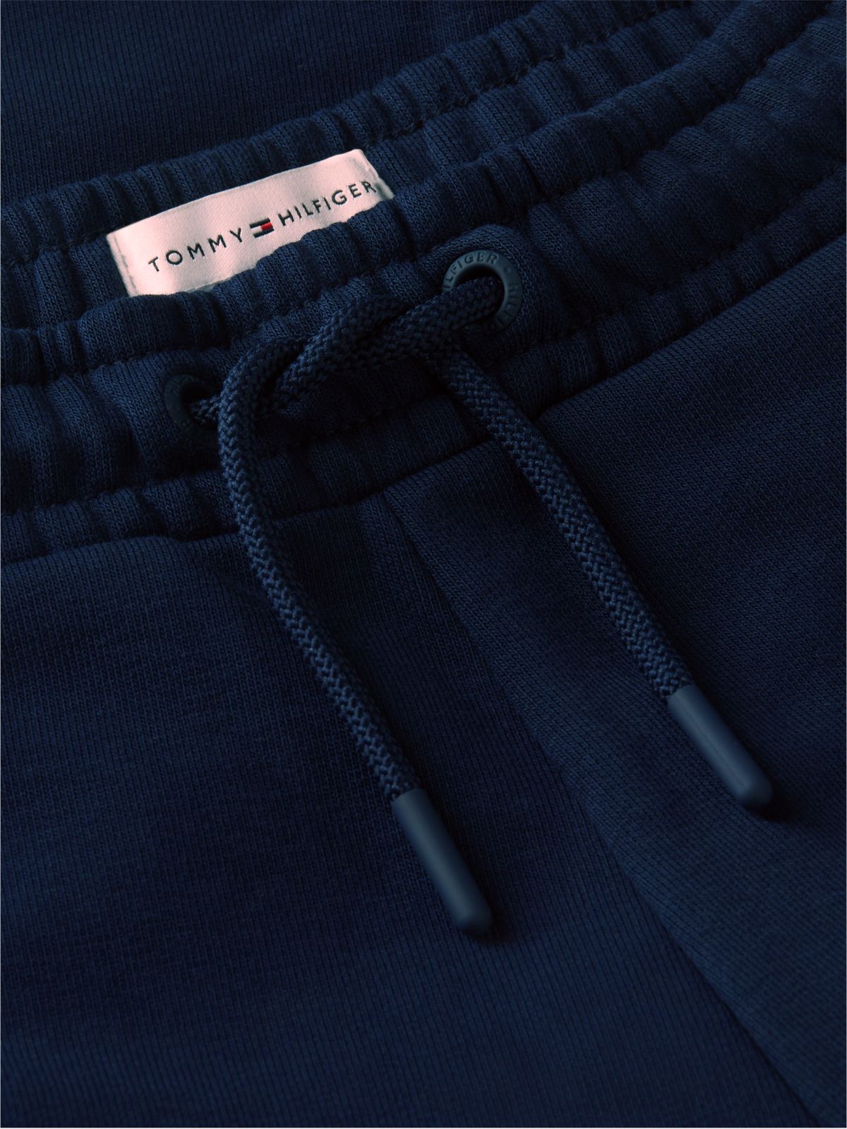 Logo Terry Relaxed Cuffed Joggers — Blue
