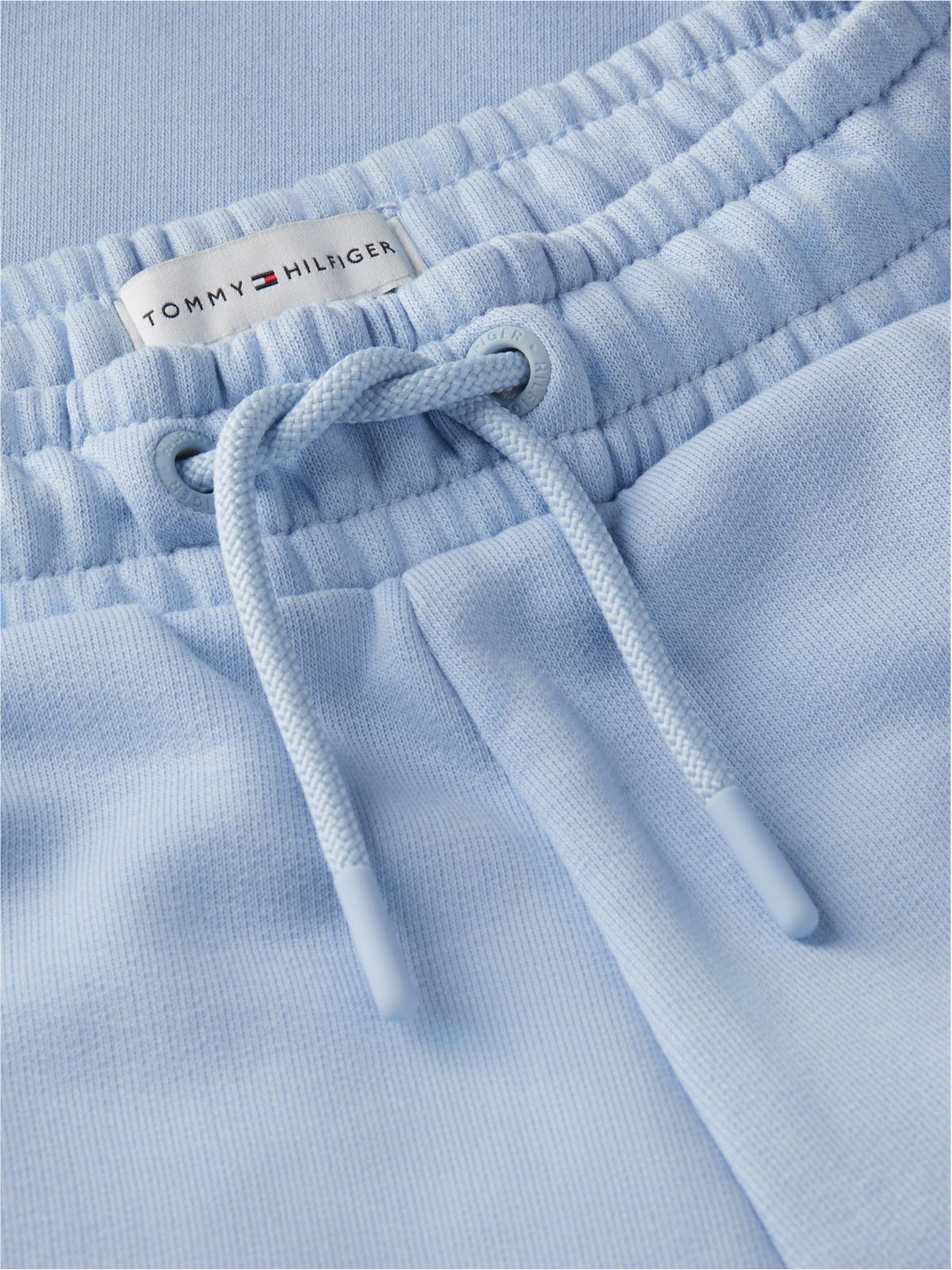 Logo Terry Relaxed Cuffed Joggers — Blue