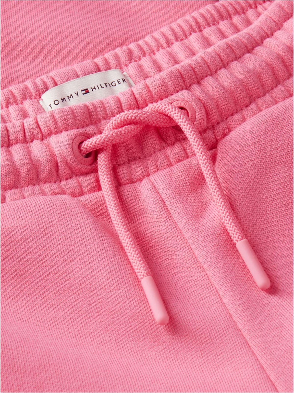 Logo Terry Relaxed Cuffed Joggers — Pink