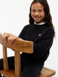 Heritage Logo Sweatshirt And Leggings Set — Black 3