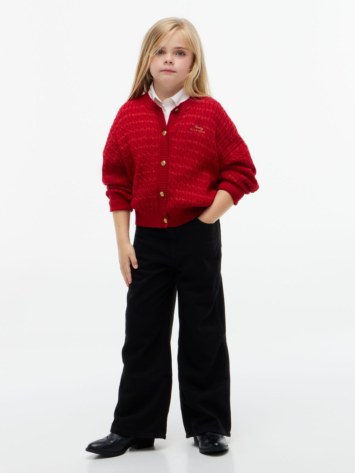 Mabel High Rise Wide Leg Black Jeans — Denim