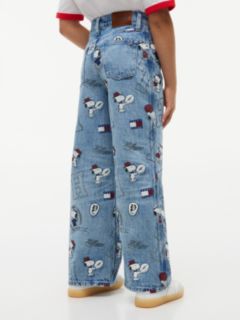 Mabel High Rise Wide Leg Peanuts® Jeans — Denim 5