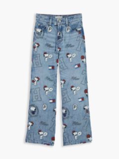 Mabel High Rise Wide Leg Peanuts® Jeans — Denim 6