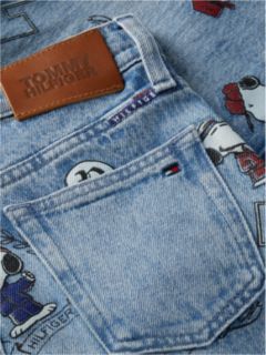 Mabel High Rise Wide Leg Peanuts® Jeans — Denim 7