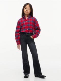 Stud Flag Logo Flared Jeans — Denim 2