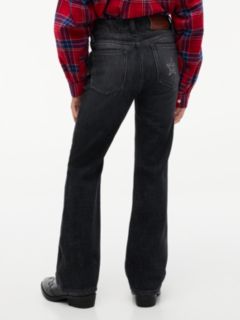 Stud Flag Logo Flared Jeans — Denim 5