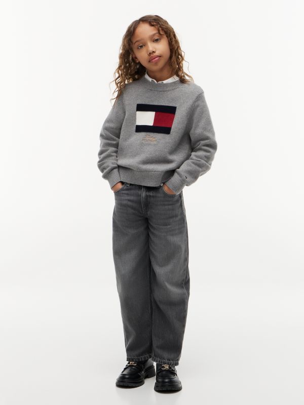 Barrel Leg Jeans — Denim