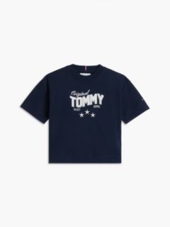 Star Logo Relaxed Peached T-Shirt — Blue 5