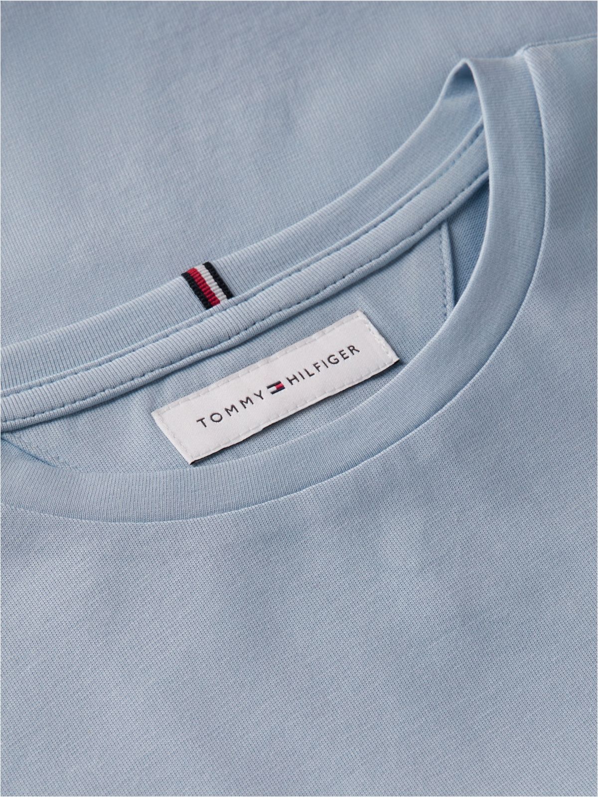 Logo Crew Neck T-Shirt — Blue