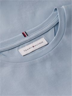 Logo Crew Neck T-Shirt — Blue 6