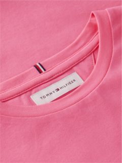 Logo Crew Neck T-Shirt — Pink 6