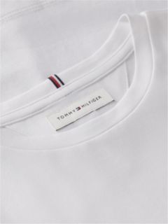Logo Crew Neck T-Shirt — White 6