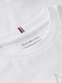 Diamanté Star Flag Extra Slim Long Sleeve T-Shirt — White 6