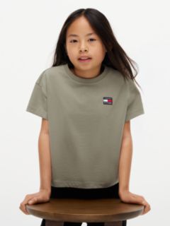 Heritage Logo Relaxed Jersey T-Shirt — Green 3