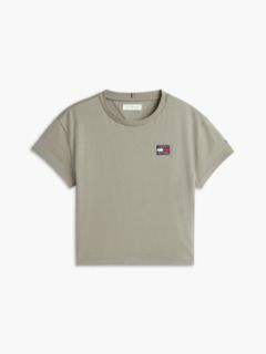 Heritage Logo Relaxed Jersey T-Shirt — Green 5