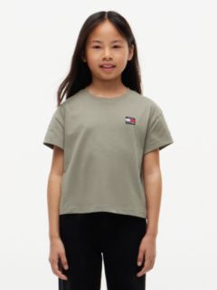 Heritage Logo Relaxed Jersey T-Shirt — Green 1