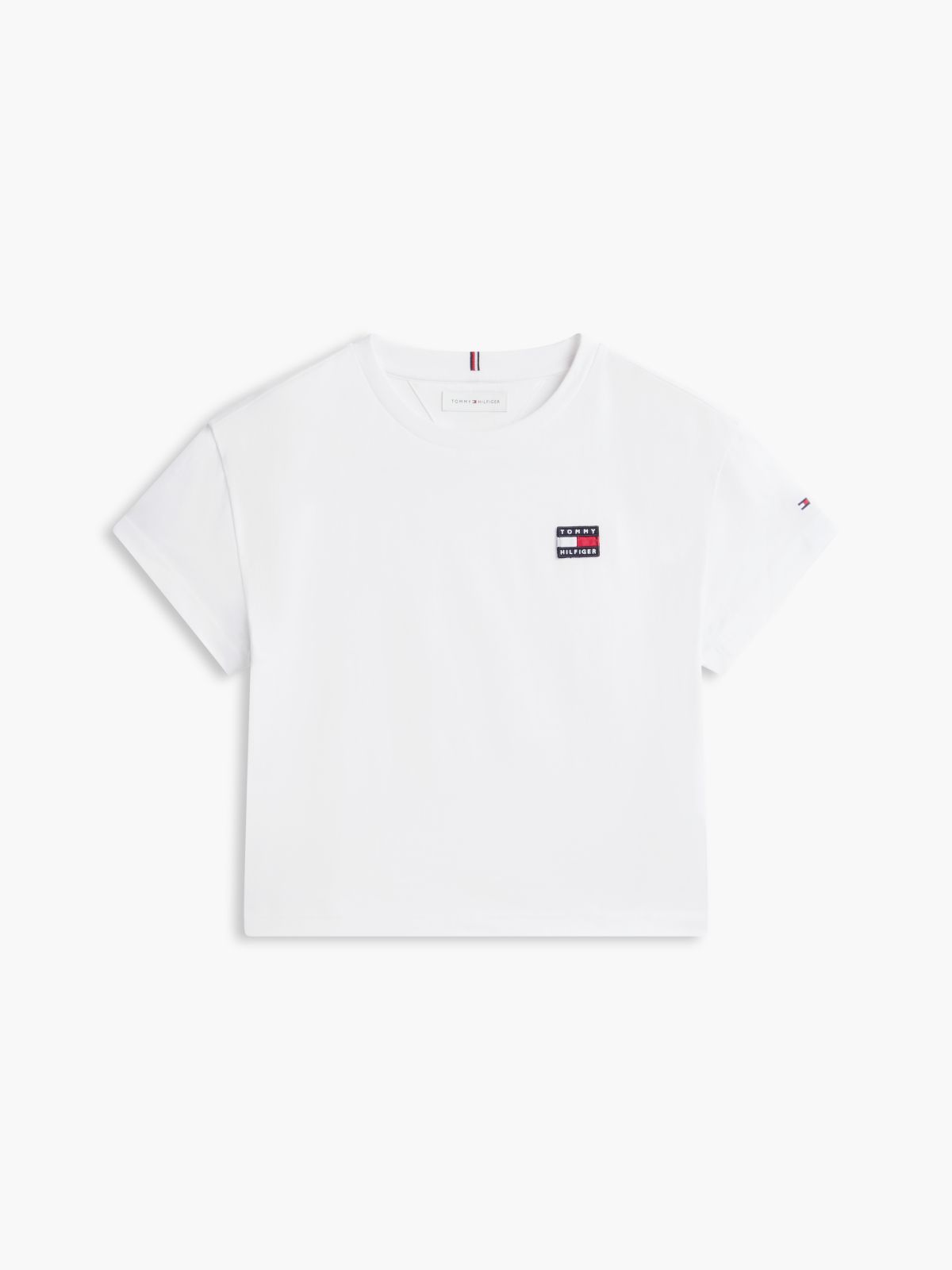 Heritage Logo Relaxed Jersey T-Shirt — White