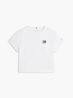 Heritage Logo Relaxed Jersey T-Shirt — White 5
