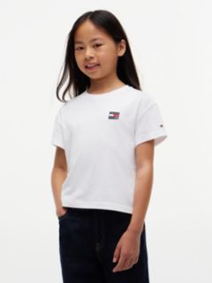 Heritage Logo Relaxed Jersey T-Shirt — White 1