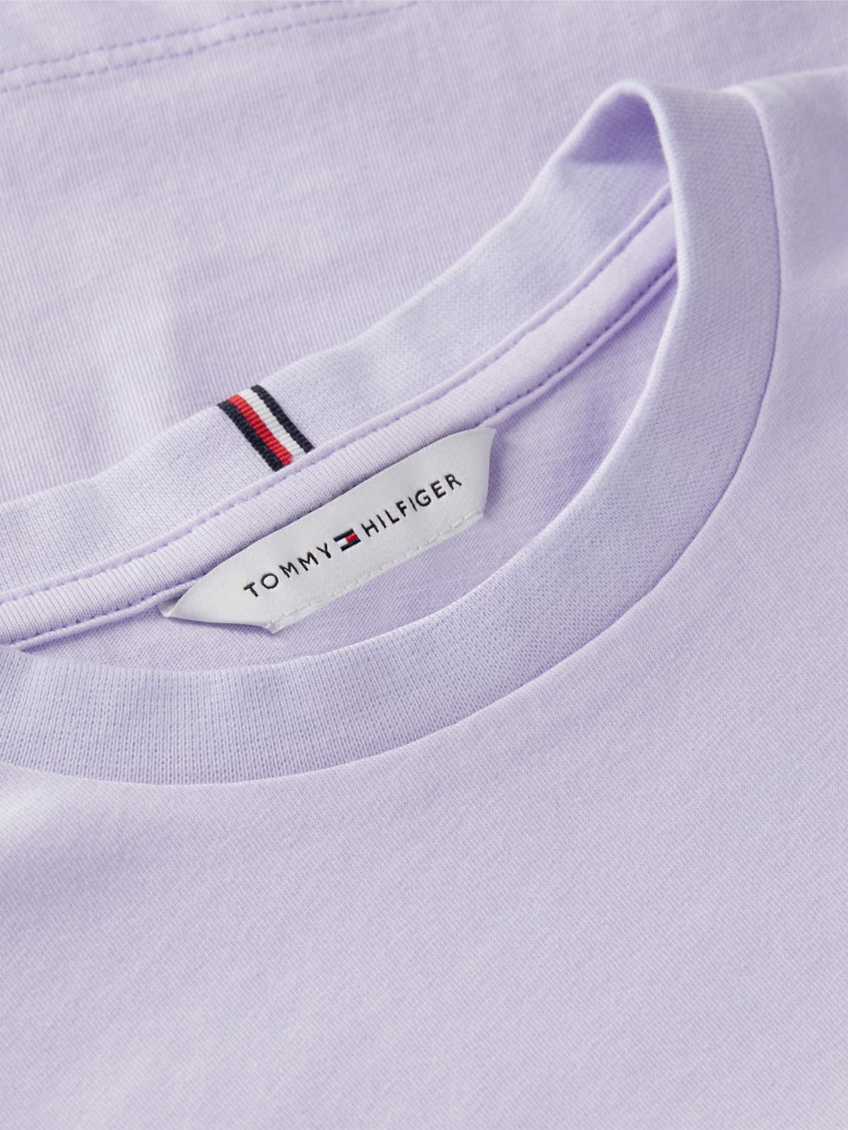Back Skyline Photo Print Relaxed T-Shirt — Purple