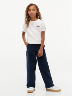 Back Skyline Photo Print Relaxed T-Shirt — White 2