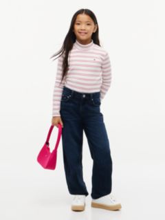 Glitter Extra Slim Long Sleeve Top — White 2