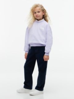 Star Back Graphic Relaxed Sweatshirt — Purple 2