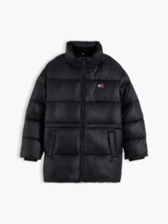 Heritage Logo Ripstop Puffer Jacket — Black 5