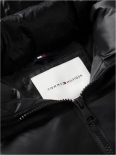Heritage Logo Ripstop Puffer Jacket — Black 6
