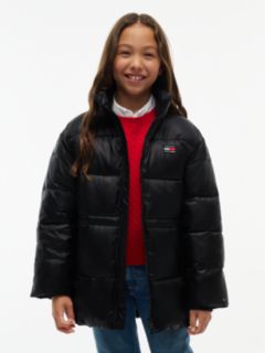 Heritage Logo Ripstop Puffer Jacket — Black 1