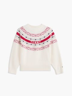 Intarsia Fair Isle Relaxed Jumper — Yellow 5