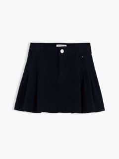 Corduroy Pleated Skirt — Blue 5