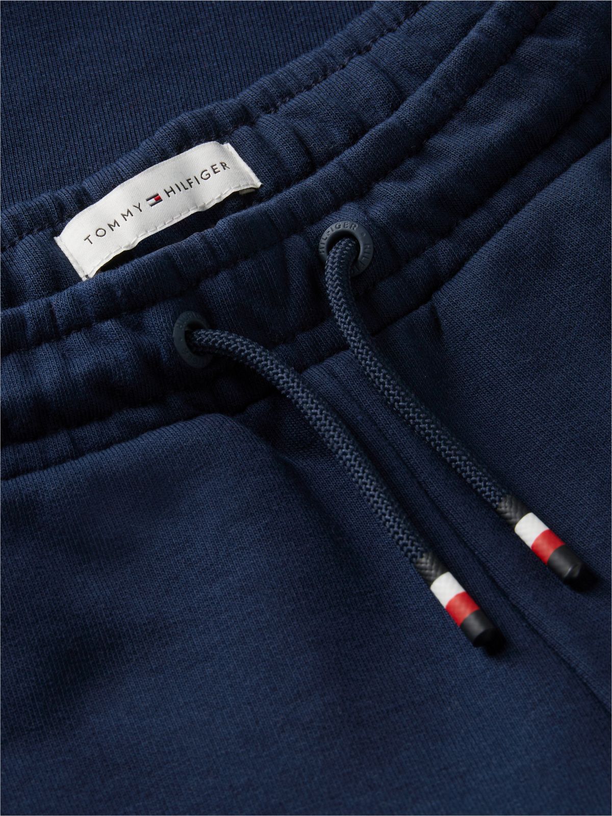 Logo Terry Wide Leg Joggers — Blue