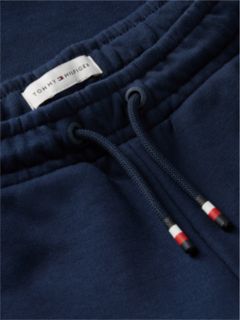 Logo Terry Wide Leg Joggers — Blue 6