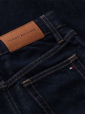 denim mabel high rise wide leg jeans for girls tommy hilfiger
