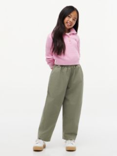 Cable Knit Polo Jumper — Pink 2