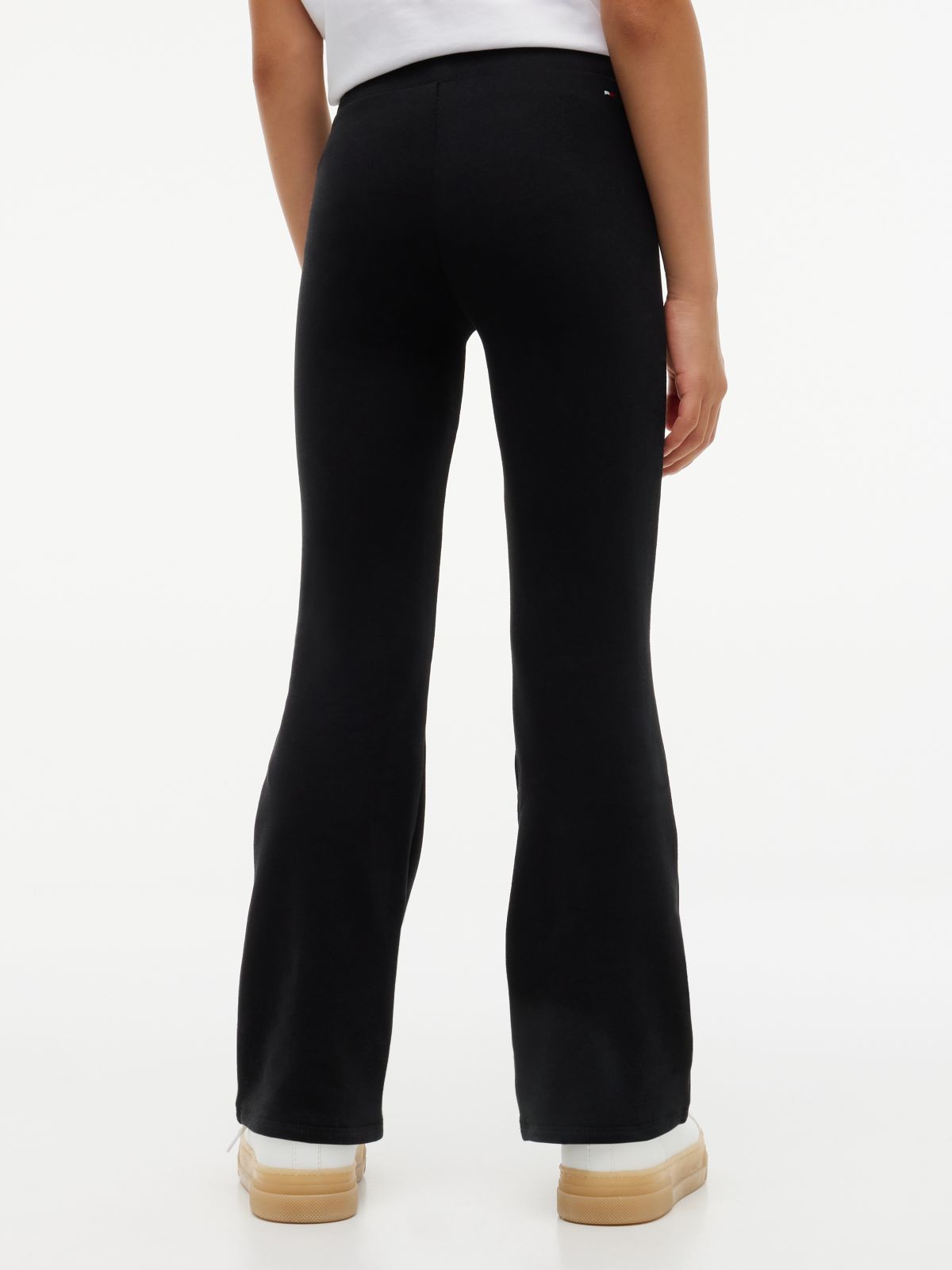 Extra Slim Flared Leggings — Black