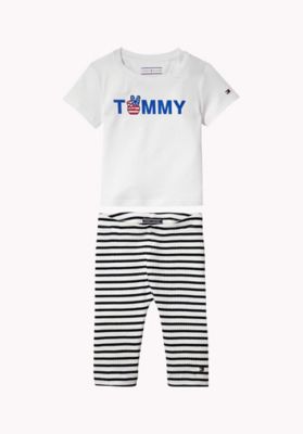 Tommy Printed Suit For Baby Boy In Pink Color #MAE312 main image 1