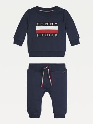 Baby Logo Tracksuit Set | BLUE | Tommy Hilfiger