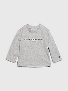 Tommy Hilfiger Baby Boy Tommy tee L/S Camiseta para Bebés 