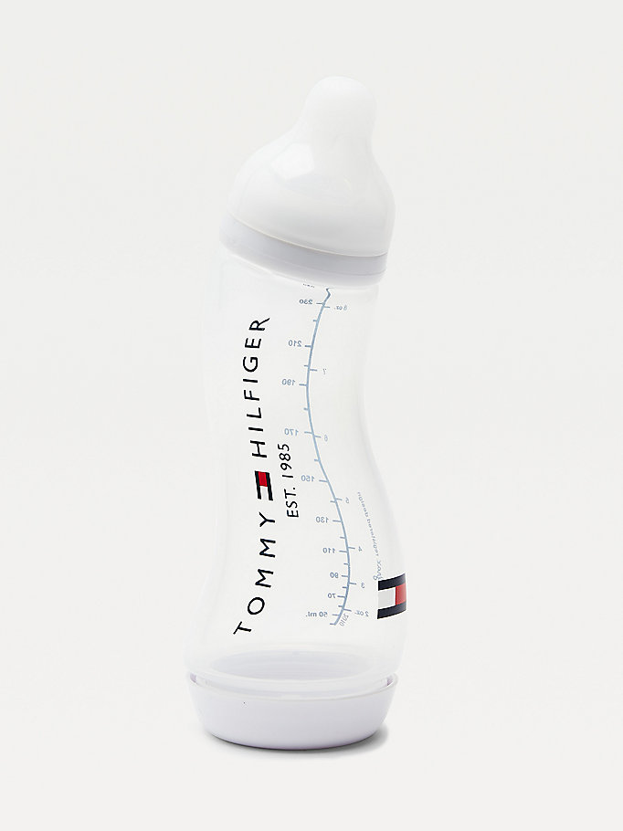white curved bottle for newborn tommy hilfiger