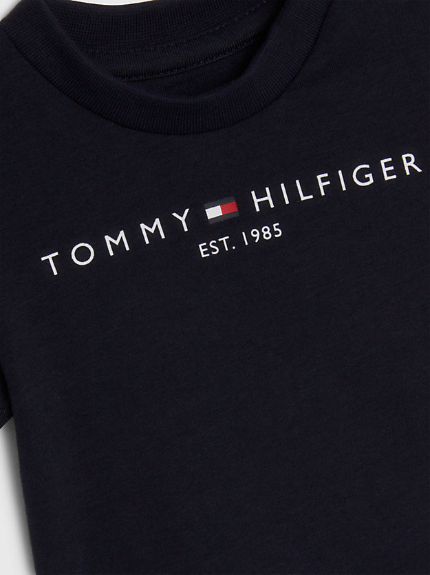 DESERT SKY Essential T-Shirt And Shorts Set for newborn TOMMY HILFIGER